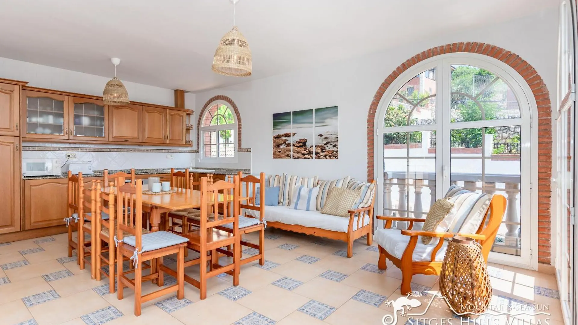 Charming Spanish Villa Private Pool / Sea Views Sitges